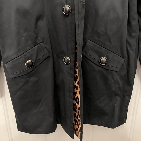 Reversible leopard print/black. Length to knee - Picture 4 of 6